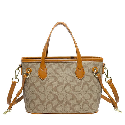 Famous Designer Inspired Women's Shoulder Bag Premium Leather Handbags Ladies Elegant Top Handle Purse Classic Tote
