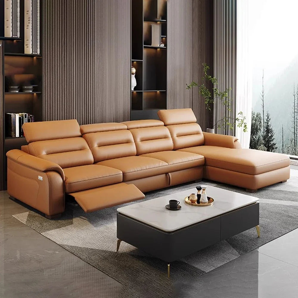 Customizable  Multifunctional Convertible Sofa Bed With Eletric Recliner, Folding Sofa Cama
