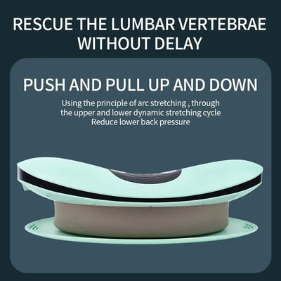 Electric Lumbar Traction Massager Adjustable Vibration Waist Massager Wa ist Spine Support Back Massage Machine Waist masajeador