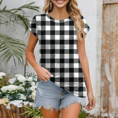 Womens Summer Tops Going Out Workout Outfits Spring Short-sleeved T Shirts Business Casual Dressy Fashion Trendy Clothes 2025