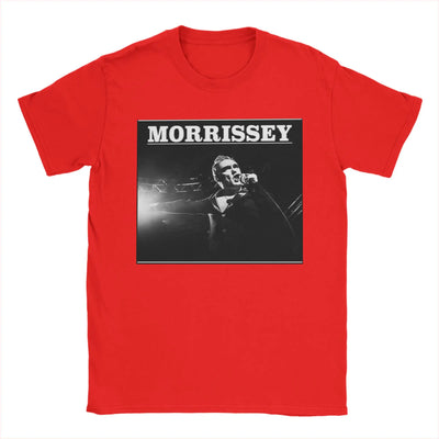 Men Women T-Shirt  Morrissey Designs British singer and songwriter T Shirts Fashion  Summer Tee Shirt Y2K Cotton Tops Gift