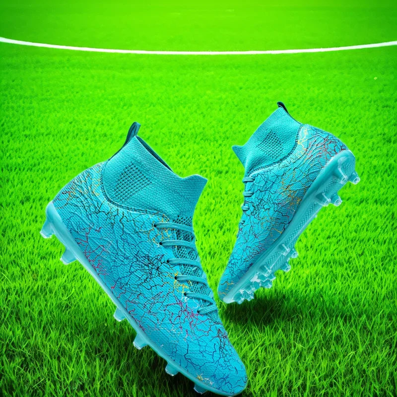 foodball shoes for men sneakers men futsal shoes soccer cleats Above the ankle but not to the knee Anti-slipcolumn sneakers men