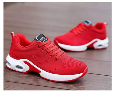 Sports Shoes for Women Spring White Breathable Casual Sneakers Summer Breathable Air Cushion Running Zapatillas Mujer Girl Shoes