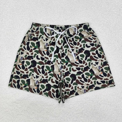 Wholesale Adult Women Swimwear Summer Sleeveless Shorts Swimsuit Set Camo Bathing Suit Clothing