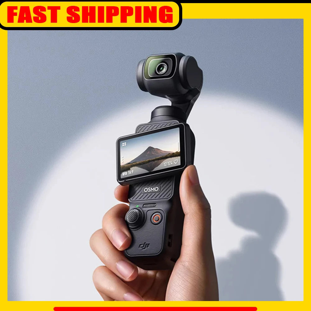 DJI Osmo Pocket 3 Handheld PTZ Smart Travel with An Inch Pocket PTZ Camera Handheld Vlog Camera Outdoorl Gifts