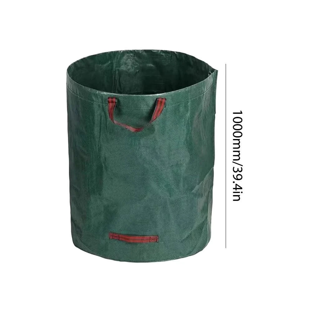 Garden Waste Bag 500L Large Capacity Garden Bag Reusable Waterproof Leaf Sack Weed Trash Can Container for Yard Leaf Storage Bag