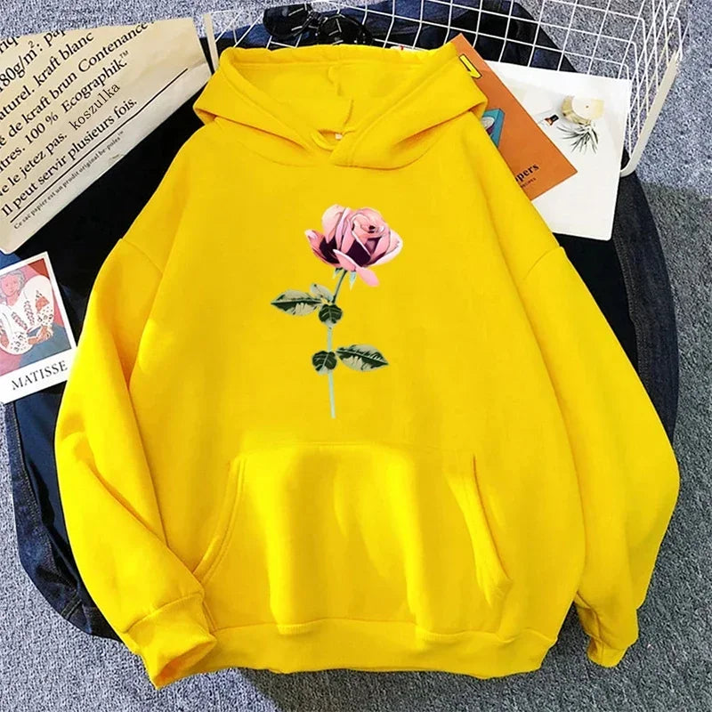 Women's Sweatshirts Hot Sales Autumn Winter Pullovers Hoodies Versatile Woman Style Fashion Casual Sports Print Daily Simplicity