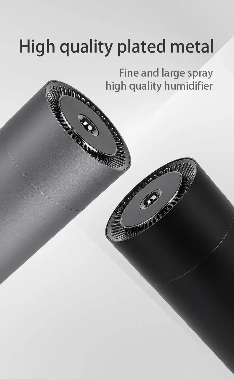 Humidifier Diffuser For Car Small 260ml Air Humidification Led Light Aromatherapy Machine Home Bedroom Big Spray