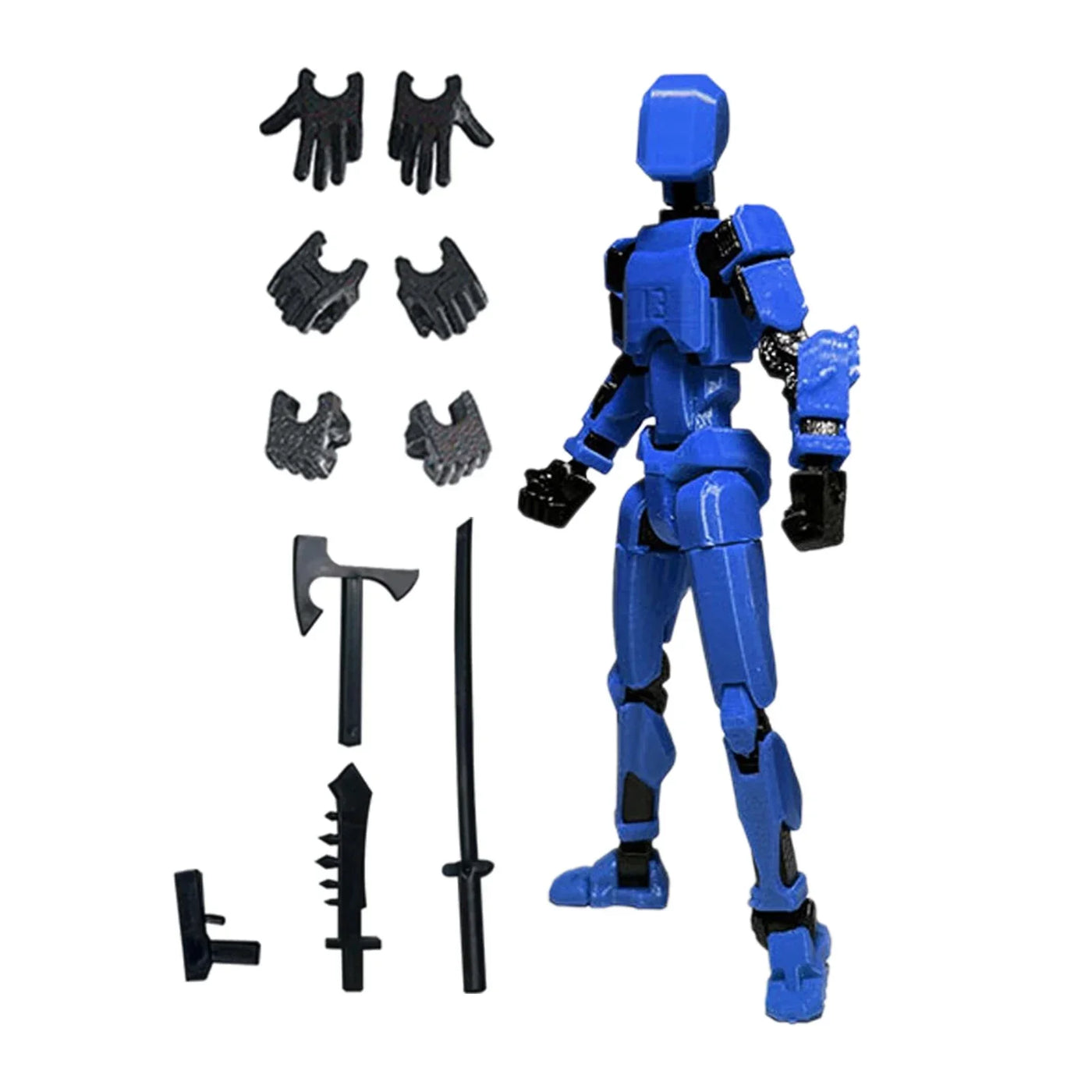 Multi-Jointed Action Figure Movable Shapeshift Robot 3D Printed Mannequin Dummy Figures Toys Kids Adults Parent-children Games