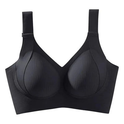 Maternity Bra Full Coverage Bralette for Large Bust Women Seamless Minimizer Bra with Wide Band Anti-Slip Adjustable Straps