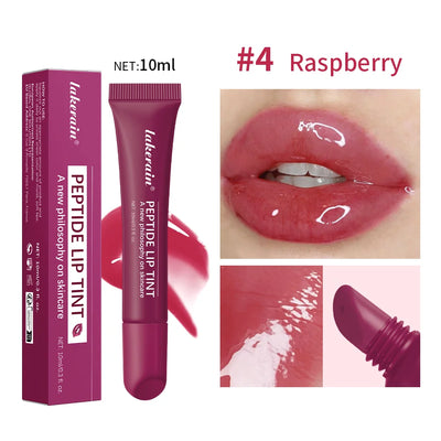 Plump Moisturizing Glossy Mirror Lip Gloss Nutritious Lip Oil Cosmetic Portable Lip Makeup Reduce Fine Lines On Lips For Women