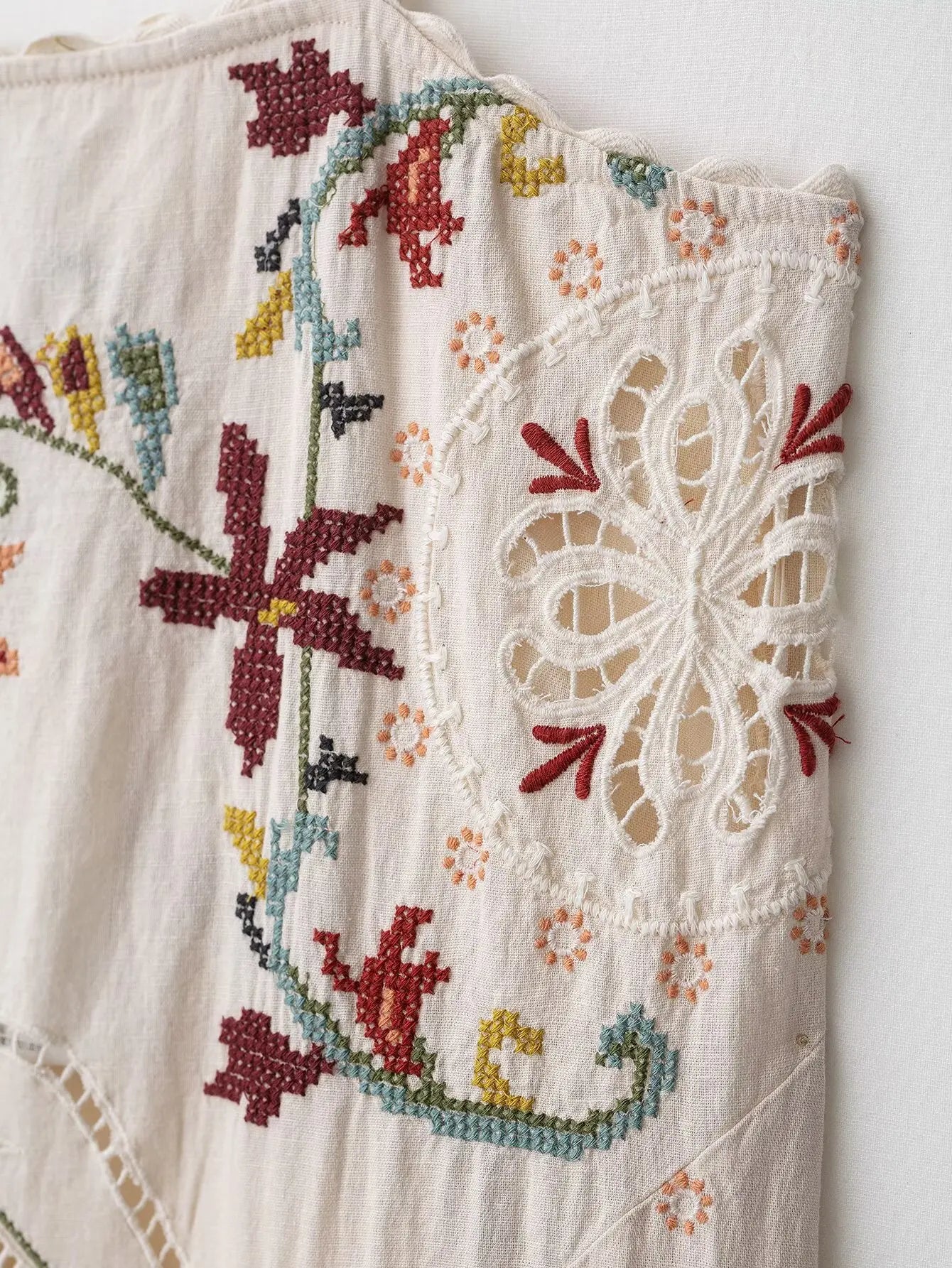 2025 Flower Embroidered Slip Dress Asymmetrical Design Sexy Fashion Casual personality Women's Dresses New Summer Dress
