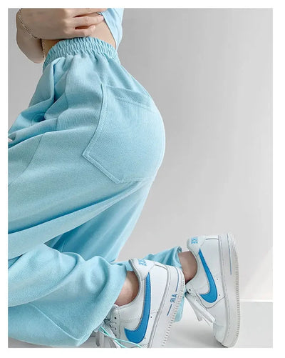 New Jogging Sweatpants Women Joggers Sports Pants Women  Fashion Korean Tracksuit Pants Pantalon Female
