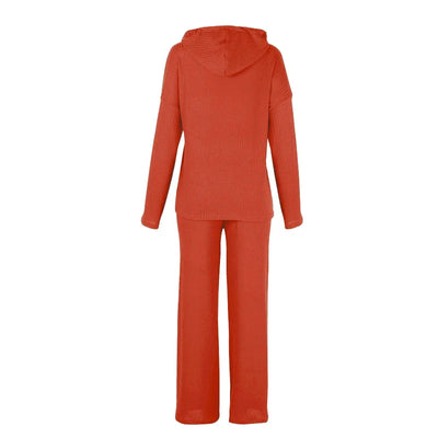 2023 Autumn Casual Wear Women Lounge Tracksuit 2 Piece Set Loose Lounge Sets Ladies Hooded Sweat Suit Outfits Female