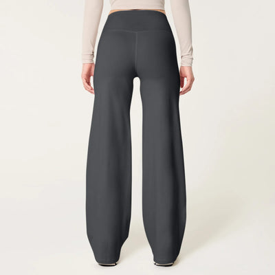 Wide Leg Pants For Women Yoga Pants High Waist Sweatpants With Pockets Stretch Pants Comfy Workout Sports Sweatpants Leggings
