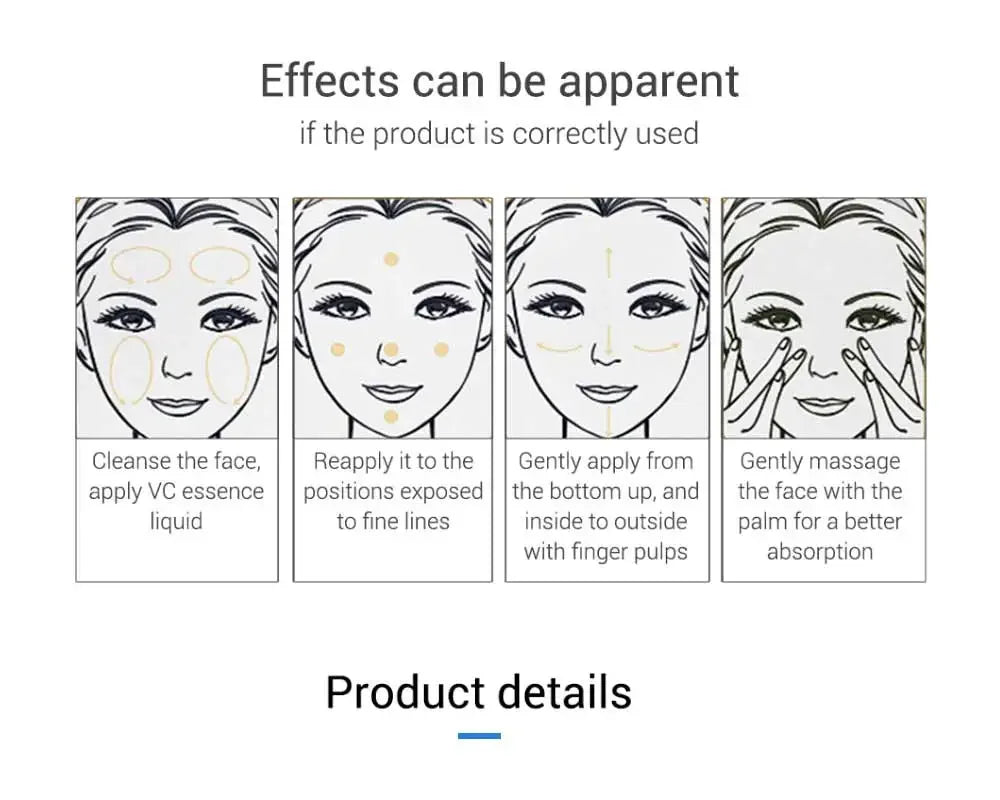 15ml Hyaluronic Acid for Face Serum Moisturizing Whitening Facial Essence Face Cream Repair Anti Aging Lifting Firming Skin Care