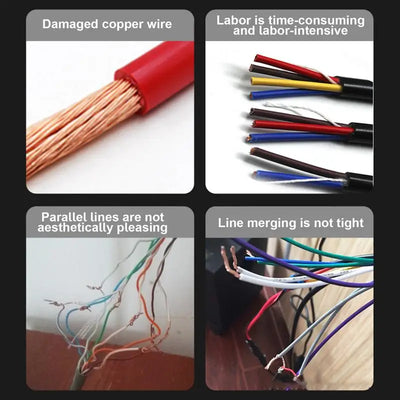 Wire Twisting Tools Handle Electrician Quickly Twister For Power Drill Drivers Twister Twisted Twist Cable Device
