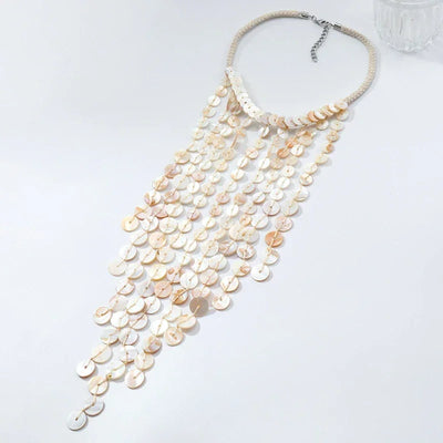 Luxury Exaggerated Multi-layer Pearl Necklace Women Romantic Elegant Baroque Long Chain Jewelry Accessories Bride Wedding Party