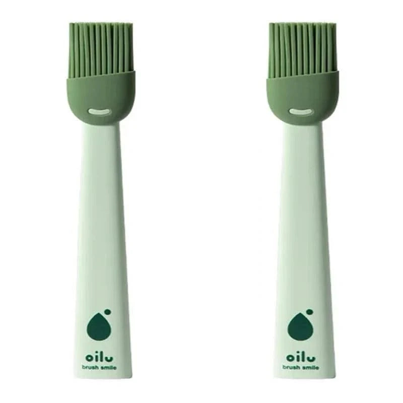 2PCS Silicone Oil Brushes Heat Resistant Oil Brush Barbecue BBQ Tool Kitchen Gadgets Kitchen Accessories Home Items Outdoor