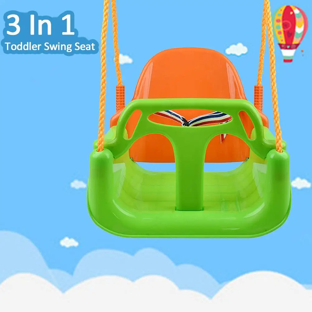 Children Swing Disc Toy Seat Kids Swing Rope Swings Outdoor Playground Hanging Garden Play Entertainment Activity For Adult/Kid