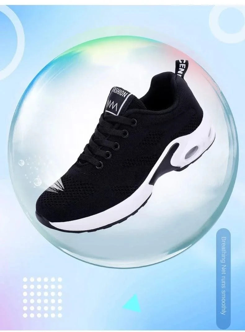 Sports Shoes for Women Spring White Breathable Casual Sneakers Summer Breathable Air Cushion Running Zapatillas Mujer Girl Shoes