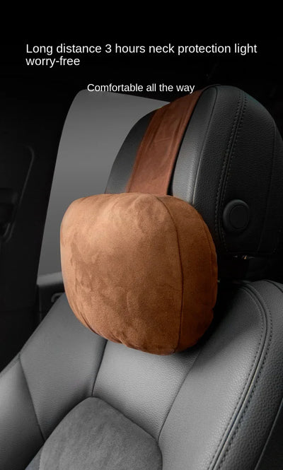 Car Headrest Neck Support Seat / Maybach Design S Class Soft Universal Adjustable Car Pillow Neck Rest Cushion High Quality