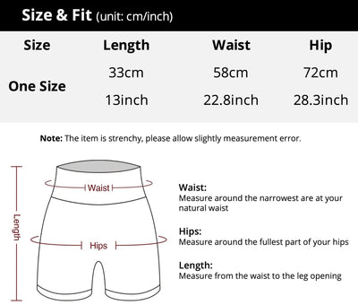 Activewear Women High Waist Workout Yoga Shorts
