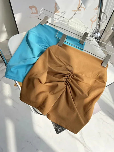 Women Yoga Shorts High Waist Workout Shorts Fitness Yoga Lift Butt Fitness Ladies Yoga Gym Running Short Pants Sportswear