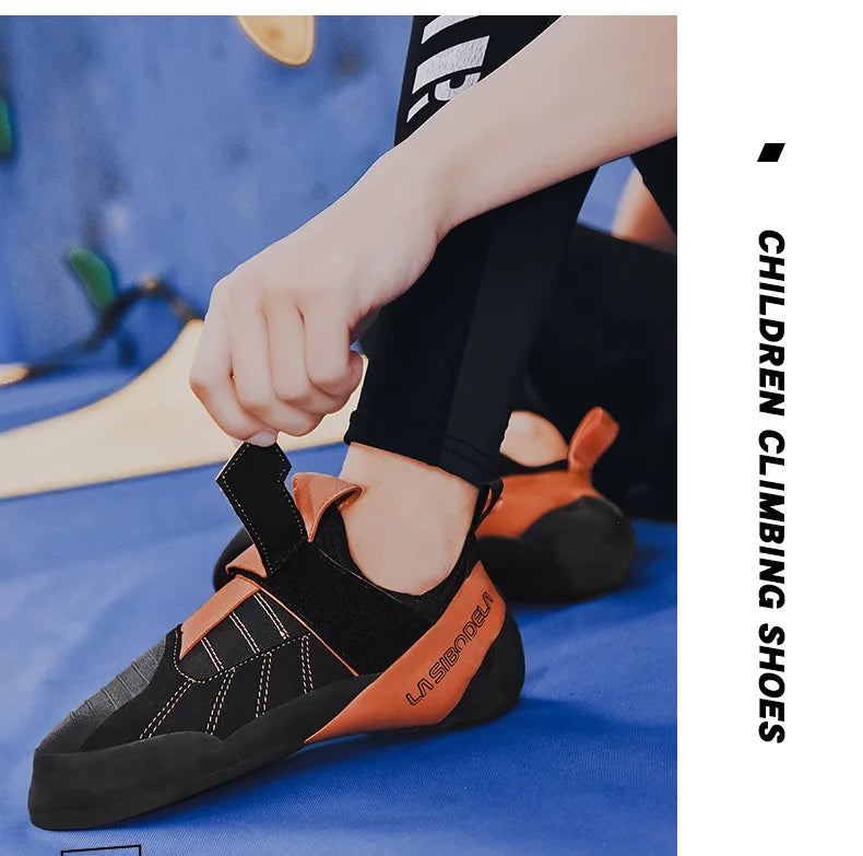 Climbing Shoes for Men and Women, Beginners Climbing Shoes, Rock Holding Training, Wild Buckle, Fitness, Size 37-46