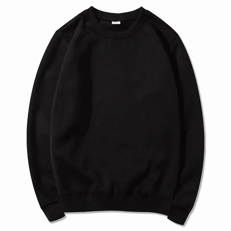 Basic Crewneck Sweatshirts for Men Women Comfy Pullover Tops Athletic
