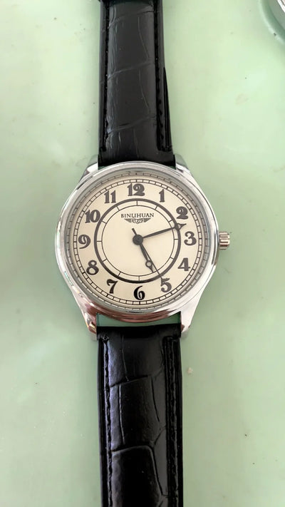 2025 New Top Brand Man Wristwatch Luxury Business Waterproof Men Watch For Men Quartz Clock Leather Men's Watches reloj Handsome