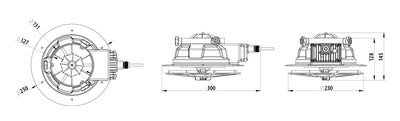 EFT V2.3 EPS200 Spreading System Spreader 10L 22L 22KG 30KG 40L 50L For E410P E416P E616P G630 Z30 Z50 Frame Agricultural Drone