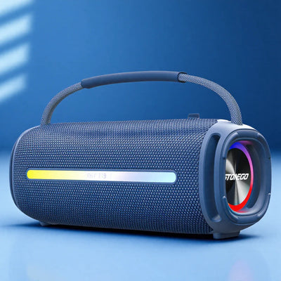 Portable Bluetooth 5.3 Speaker RGB Lantern Waterproof IPX6 High Power Audio Outdoor Wireless Speaker