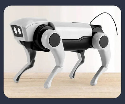 Children's Remote Control Mechanical Robot Dog, Toy Science, Teaching,  DIY Assembling Model Electric Set Toys for Boys Kids