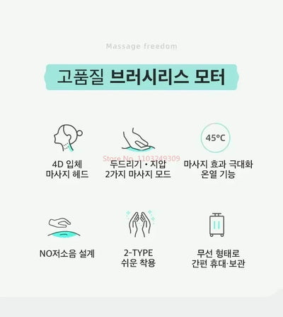 Shoulder And Neck Massager Korea 26 Bldc Massager Shoulder And Neck Multifunctional Kneading Hot Compress Massage Shawl