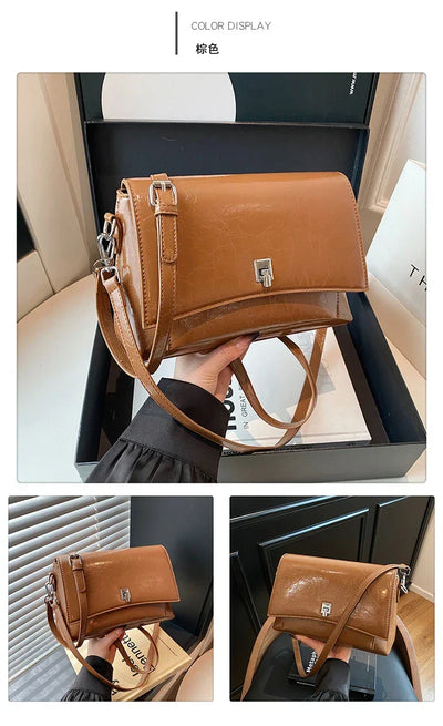 Luxury Brand Handbag For Women In Premium Leather Featuring Elegant Messenger Design And Durable Build