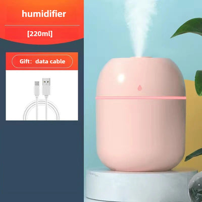 Car Diffuser Humidifier Auto Air Purifier Air Freshener with Colorful Atmosphere Lamp For Car Aromatherapy Diffuser Fresh