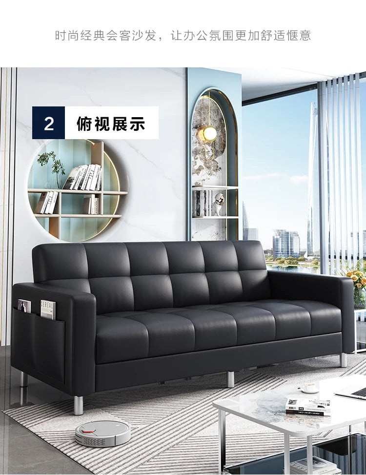 Black Living Room Sofa Bed Foldable Sectional Corner Modern Sofa Designer Elegant Muebles Para Habitacion Home Furniture
