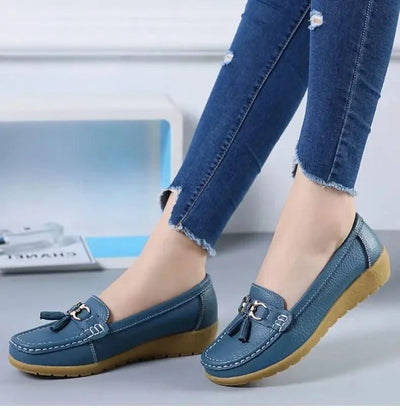 Women Slip On Loafers flat shoes Women Moccasins Casual Sneakers
