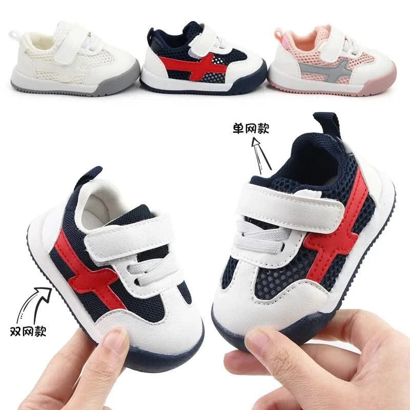 Children's Sports Shoes Boys Women's Sneakers 0-3 Years Old Baby Boot Soft Non-Slip Bottom Breathable Casual Shoes
