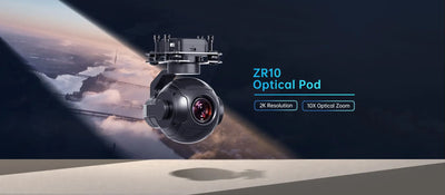 SIYI ZR10 Optical Pod QHD 30X Hbrid 10X Optical Zoom 3 Axis Gimbal Camera for UAV Drone