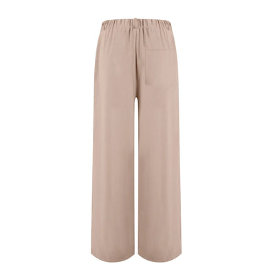 Women's Wide Leg Pants High Elastic Waisted In The Back Business Work Trousers Long Casual Pants Pants for Women Women’s Pants