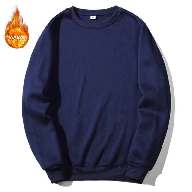 Basic Crewneck Sweatshirts for Men Women Comfy Pullover Tops Athletic