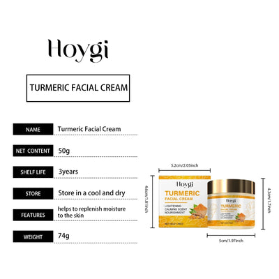 Turmeric Skincare Set Body Soap Anti Acne Dark Spot Corrector Improve Dry Skin Moisturizing Face Cream Brightening Facial Serum
