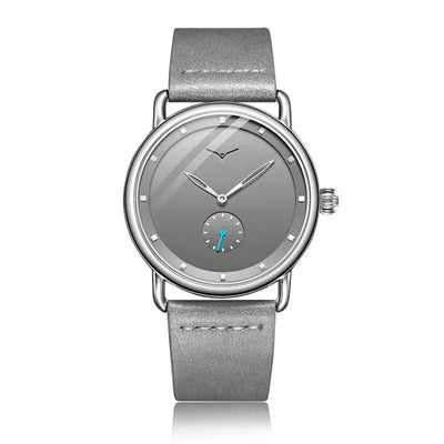 high-end Men's Watch Light Luxury Brand Business Trend Simple Leisure Belt Waterproof Meale Fashion Quartz Watches ﻿ Gift