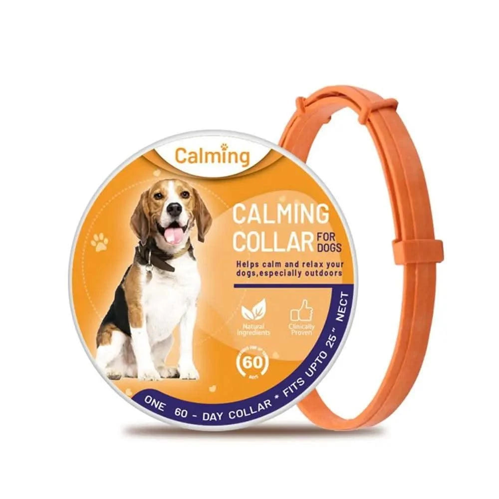 Pet Calming Collar for Dog Cat Waterproof  Adjustable Breakaway Pheromone Collar Reduce Stress Anxiety Relief Collar Pet Supply