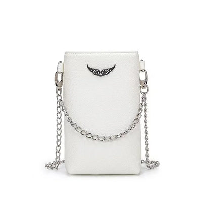 Handbags for Women 2025 New Fashion French Women's Shoulder Bag Wings ZVbag Pu Retro Messenger Bag Luxury Designer Handbag