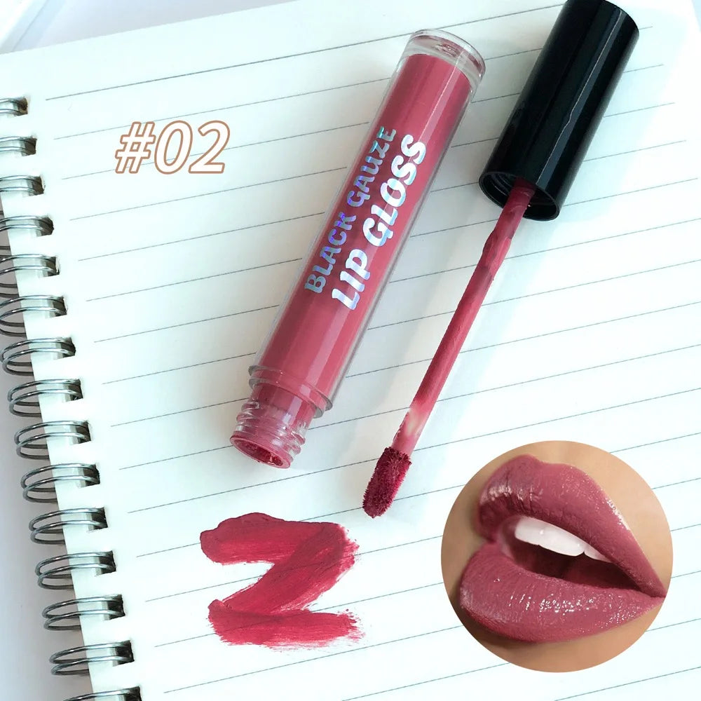 Matte Liquid Lipstick Set – 3 Colors, Waterproof, Long-Lasting, Non-Sticky, Vitamin E, Multi-Skin, Lip Makeup for All