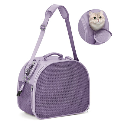 Cat, Dog Carrier Bag for Pets Up to 13 Lbs, Carrier for Medium Small Cats Dogs Airline Approved Travel Carry As Pets Go to Home