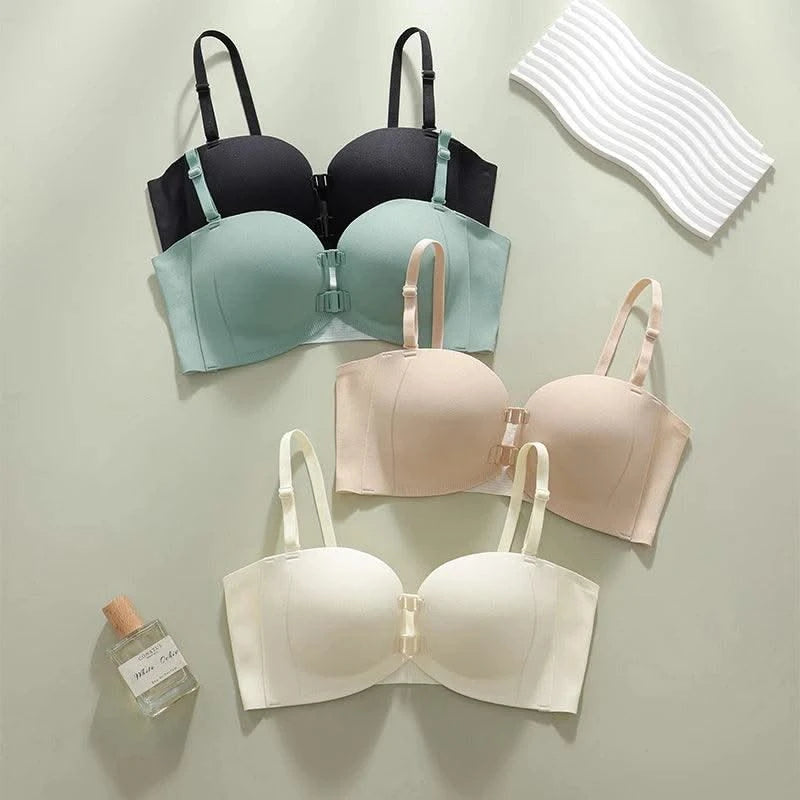 Front Closure Bra for Women Push Up Bras Sexy Lingerie Sports Bra